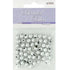 6mm - 8mm Plastic Round Beads (available in 4 colours)